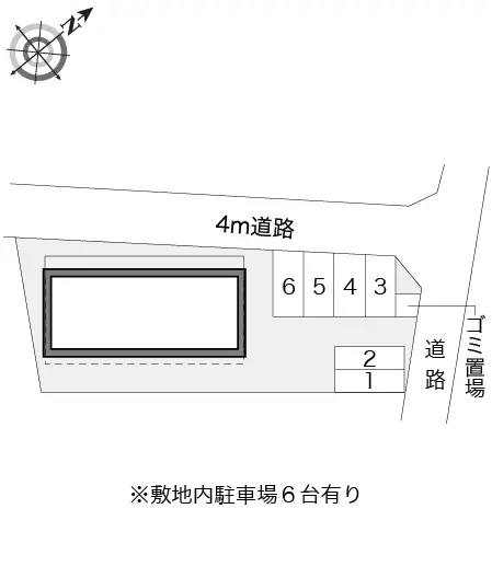 ★手数料０円★八王子市堀之内　月極駐車場（LP）